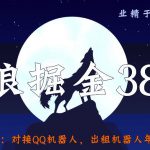 侠狼掘金38招第3招：对接QQ机器人，出租机器人年入十万【视频课程】-网创指引人