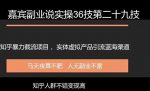 嘉宾副业说实操36技第二十九技：知乎暴力截流项目，实体虚拟产品引流蓝海渠道暴力变现-网创指引人