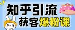 2022船长知乎引流+无脑爆粉技术：每一篇都是爆款，不吹牛，引流效果杠杠的-网创指引人