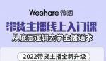 大木子·带货主播线上入门课，从底层逻辑去学主播话术-网创指引人