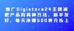 推广Digistore24王牌减肥产品的两种方法，新手友好，每天净赚500美元以上-网创指引人