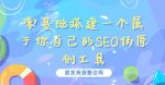 零基础搭建一个属于你自己的SEO伪原创工具-网创指引人