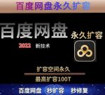 【实用精品】百度网盘无限扩容技术，外面卖399的，无论自己用还是用做引流都可以-网创指引人