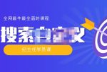 【实操技术】全网最牛最全的“搜索自定义”系列！价值698元-网创指引人