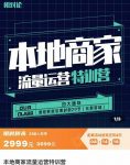 罗老师·本地商家流量运营特训营，四大板块30节，本地实体商家必看课程-网创指引人