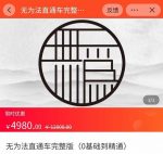 灯鱼·无为法直通车完整版：从0到彻底精通直通车，用无为法思维，永远不会亏损-网创指引人