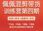 佩佩短视频带货训练营（第四期），不买品、不拍摄、不露脸、不直播，通过抄作业快速体验引流到出单-网创指引人