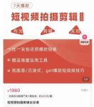 7天爆款短视频拍摄剪辑实训课，从0开始1:1实拍还原爆款视频-网创指引人