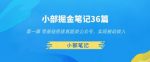 小部掘金笔记36篇第一篇零基础搭建真题类公众号，实现被动收入-网创指引人