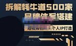 牛牛·500家餐饮品牌搭建&短视频深度解析，拆解牦牛道500家品牌体系搭建-网创指引人