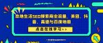 本地生活SEO搜索商业流量，美团、抖音、高德与百度地图-网创指引人