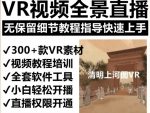 抖音最火的VR全景视频直播项目，2023最新项目清明上河图直播间搭建（素材+教程+直播权限开通）-网创指引人