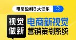 8大体系视觉篇·视觉做新，​电商新视觉营销策划系统课-网创指引人