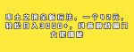 率土之滨全新玩法，一个42元，轻松日入3000+，抖音游戏偏门大佬揭秘-网创指引人