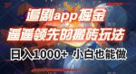 追剧app掘金，遥遥领先的搬砖玩法,日入1000+-网创指引人