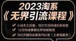 2023淘系无界引流实操课程，​小成本大流量，低价引流快速拉新收割，让你快速掌握无界突破瓶颈-网创指引人