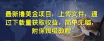 最新撸美金项目，上传文件，通过下载量获取收益，简单无脑，附保姆级教程【揭秘】-网创指引人