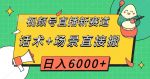 视频号直播新赛道，话术+场景直接搬，日入6000+【揭秘】-网创指引人