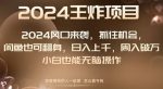 2024风口项目来袭，抓住机会，闲鱼也可翻身，日入上千，周入破万，小白也能无脑操作-网创指引人