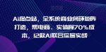 Ai终点站，全系统商业闭环矩阵打造，帮电商、实体降70%成本，12款Ai联合深度实战-网创指引人